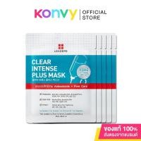 ราคา [แพ็คห้า] Leaders Clear Intense Plus Mask [25ml x 5pcs] ลีดเดอร์ แผ่นมาสก์หน้า เพื่อดูแลปัญหาผิวไม่กระจ่างใส. (3156442276)