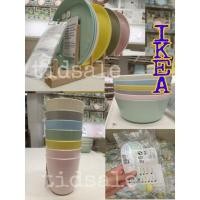ราคา IKEA of Sweden แท้ ส่งด่วน แก้วน้ำพลาสติก แก้วน้ำเด็ก (มี6ใบในเซต)อิเกีย KALAS คาลอส,จานparty,ชาม,ช้อนทานข้าวเด็ก (4026001658)