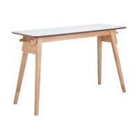 ราคา INDEX LIVING MALL โต๊ะอาหาร รุ่นโคนิค ขนาด 120 ซม. - สีธรรมชาติ/ขาว (6010597678)