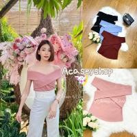 ราคา เสื้อปาดไหล่ basic style งานเดียวกับzara ❤️ พร้อมส่ง (65863956)