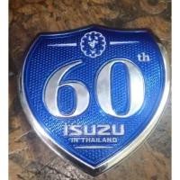ราคา โลโก้ 60th ISUZU in Thailand สำหรับติดท้ายรถ ISUZU ฉลองครบรอบ 60 ปี ในประเทศไทย อีซูซุ (2055150611)