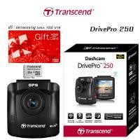 ราคา Transcend DrivePro 250 (DP250) 2K 1440p 60fps Wi-Fi + GPS แถมฟรี! Memory MicroSD Card 32GB HighEndurance ภาพชัดกลางวัน - กลางคืน กล้องติดรถยนต์ กล้องหน้ารถ รับประกัน 2 ปี จากศูนย์ TS-DP250A-32G (28746