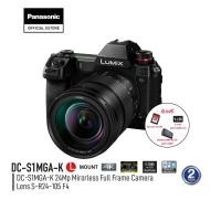ราคา Panasonic Lumix Camera DC-S1MGA-K Mirrorless Full Frame Camera 47 Mp Lens S-R24-105 mm F4 ประกันศูนย์ (10306862458)