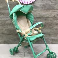 ราคา รถเข็นเด็ก Aprica สีเขียวครีม(มือสอง) (1903756406)