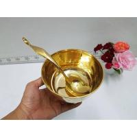 ราคา Brass byfa ขัน ร.5 /5นิ้ว ทัพพีเข้าชุด (แยกชิ้นขาย) ขันทองเหลือง ขันใบเล็กหน้าพระ (4959610554)