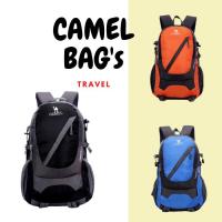 ราคา กระเป๋าเป้สะพายหลัง กระเป๋าเป้เดินทาง กระเป๋าสะพายหลัง กระเป๋าเป้ camel ความจุ 30 L มี 6 สี (11940215)