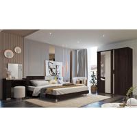 ราคา [กทม. 3-5 วัน ส่ง] SB Design Square SB DESIGN SQUARE SB FURNITURE ชุดห้องนอน Econi ขนาด 5 ฟุต สีเข้มลายไม้ธรรมชาติ แบรนด (12782229654)