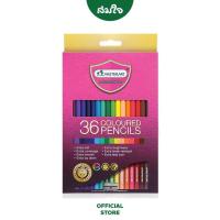 ราคา Master Art (มาสเตอร์อาร์ต) ดินสอสีไม้มาสเตอร์อาร์ต แท่งยาว Premium Grade 36 สี (11047477609)