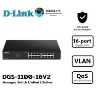ราคา D-LINK DGS-1100-16V2 16-PORT GIGABIT SMART MANAGED SWITCH LIMITED LIFETIME (11598919169)