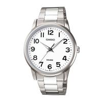 ราคา Casio Standard นาฬิกาข้อมือผู้ชาย สายสแตนเลส รุ่น MTP-1303,MTP-1303D,MTP-1303D-7B - สีเงิน (1806199096)