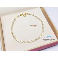 ราคา สร้อยข้อมือเงินแท้92.5% แบบ 2 กษัตริย์ ลายกลมทับแบน ตัดลาย เล่นแสงดีมากๆ ค่ะ ยาว 6.5-7 นิ้ว (งานอิตาลี):TH0146 (2047013202)