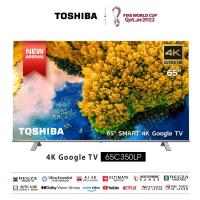 ราคา TOSHIBA โตชิบา ทีวี 65 นิ้ว 4K แอนดรอยด์ รุ่น 65C350LP สีดำ (16581571248)