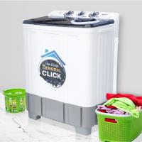 ราคา MEIER เครื่องซักผ้า 2 ถัง 7.5 kg. / CEFLAR / HAIER 14kg HWM-T140 OXI เครื่องซักผ้าสองถัง เครื่องซักผ้ากึ่งอัตโนมัติ ฝาบน (2030644529)