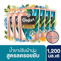 ราคา คอมฟอร์ท น้ำยาปรับผ้านุ่ม สูตรลดรอยยับ สีฟ้า แบบเติม Comfort Wrinkle Release Modern Bloom Blue 1200ml x6 (3021132900)