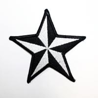 ราคา ตัวรีดติดเสื้อ ลาย ดาว สีขาวดำ Volcom Rock Star Patch งานปักตกแต่ง WOP DIY ตัวรีด ตกแต่ง เสื้อ กางเกง กระเป๋า อาร์ม เท่ๆ (4043331954)