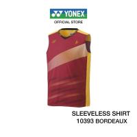 ราคา YONEX MEN'S SLEEVELE 10393 LINDAN เสื้อคอวีแขนกุด ผ้า Polyester มาพร้อมเทคโนโลยี Very Cool เย็นสบาย ให้สัมผัสนุ่ม (9446434304)