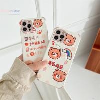 ราคา เคส Compatible For IPhone 7 Plus 11 6 6S 8 Plus XR XSMAX 12 mini 12 pro max X Se 2020 6SPlus 7Plus 6Plus 8Plus XS Rainbow Bear Camera Lens Protection Case (11115045159)
