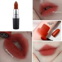 ราคา 7.15 ลดอีก 55- ใส่โค้ดShopee (15DD715) MAC COSMETICS Lipstick สี Chili (23335518803)