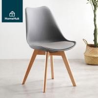 ราคา HomeHuk เก้าอี้กินข้าว รุ่น Aero เบาะหนัง ขาไม้สีบีช เก้าอี้ทำงาน เก้าอี้พักผ่อน เก้าอี้นั่ง เก้าอี้คาเฟ่ เก้าอี้นั่งเล่น เก้าอี้ทานข้าว เก้าอี้ทานอาหาร เก้าอี้โมเดิร์น Mid-Century PP Modern Chair wit