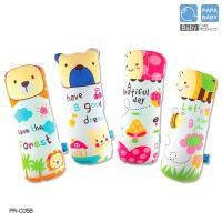 ราคา PAPA BABY หมอนข้างลาย animal ( สิงโต,หมี,ผึ้ง ) PR-C05B หมอนข้างเด็ก นุ่ม กอดสบาย ซักได้ (1906978345)