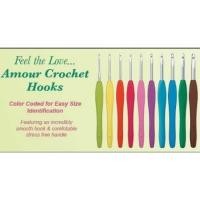 ราคา **คอยของ 20 วันค่ะ** เข็มโครเชต์ Clover Amour Crochet Hooks (1796141711)
