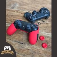 ราคา PS4 : ซิลิโคนจอย PS4​ ​ + ซิลิโคนอนาล็อค (silicone case for Joy stick Playstation 4) # controller case เคส ซิลิโคน จอย (4132798422)