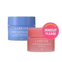 ราคา ส่งช้า‼คืนเงินส่งไว24ชม. Laneige Mini Mask EX Set ( Water Sleeping 15ml+ Lip Sleeping 3g) มาส์ก826+ลิปมาส์ก #42 (157863908)