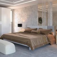SB FURNITURE เตียง 6 ฟุต รุ่น ECONI-B