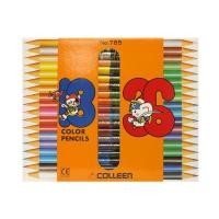 ราคา COLLEEN สีไม้ 2 หัว 36 สี ด้ามกลม (9510614323)