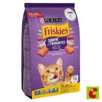 ราคา FRISKIES ฟริสกี้ส์ อาหารแมวชนิดเม็ด รสรวมมิตรปลาทะเล 1.1 กก. (1223872959)