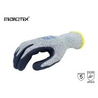 ราคา ถุงมือกันบาดเคลือบไนไตรเสริมง่ามนิ้วทัสกรีนได้ MICROTEX® รุ่น CUT5 Nitrile Strength Touch | กันคมมีด | สัมผัสน้ำมัน (3734873888)