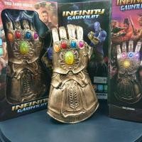 ราคา ถุงมือ​ Infinity​ Gauntlet ของธานอส​ ยางอย่างดี​ มีเสียง​ สีไฟที่อัญมณี​ สวยมาก มีรีวิว!! (2863039214)