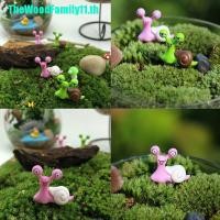 ราคา [COD]THE ตุ๊กตาหอยทากเรซิ่น ขนาดเล็ก สําหรับตกแต่งบ้านตุ๊กตา (3944489368)