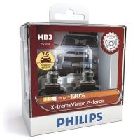 ราคา SALE PHILIPS หลอดไฟหน้ารถยนต์ X-treme Vision G-Force +130% 3700K HB3 (483121214)