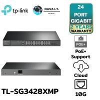 ราคา TP-LINK TL-SG3428XMP JETSTREAM 24-PORT GIGABIT AND 4-PORT 10GE SFP+ L2+ MANAGED SWITCH ประกันLT (23333386721)