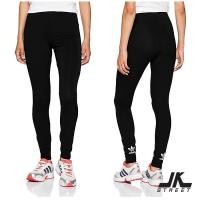 ราคา [โค้ด 15X5FE ลด 15%] adidas กางเกงเลกกิ้ง Trefoil Tight Legging รุ่น CW5076 สีดำ (Black) ของแท้ (2403722826)