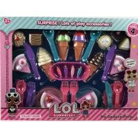 ราคา ของเล่นเด็กเล็ก ของเล่นจำลอง ทำไอศครีมLOLทำขนมเค้กสวยๆน่ารัก ของเล่นเด็กผู้หญิง ชุดเครื่องครัวของเล่น (2291951743)