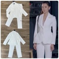 ราคา CHARISSA #สูทสีขาว #ชุดสูทสีขาว #สูทออกงานสีขาว #สูทผู้หญิงสีขาว (19302531718)