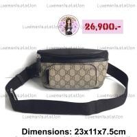 ราคา : New!! Gucci Belt Bag ‼️ก่อนกดสั่งรบกวนทักมาเช็คสต๊อคก่อนนะคะ‼️ (2471421657)