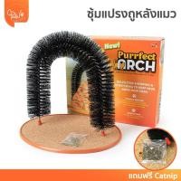 ราคา [ลดล้างสต๊อค] PawSociety ซุ้มแปรงขนแมว ซุ้มถูหลังแมว ของเล่นแมว ฐานกำมะหยี่ ที่ลับเล็บแมว ฝนเล็บแมว แปรงขนแมว (6645111831)