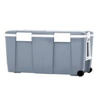 ราคา (ลด 130 บาท ใช้โค้ด GGDSAL) AG550 Gray EVEREST กระติกน้ำแข็ง ถังแช่อเนกประสงค์พร้อมล้อลาก ขนาด 55 ลิตร (937755752)