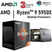 ราคา AMD RYZEN 9 5950X DESKTOP PROCESSORS รับประกัน 3ปี (20926665546)