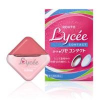 ราคา น้ำตาเทียมญี่ปุ่น Rohto Lycee contact (สีชมพู) ความเย็นระดับ 1 สำหรับคนใส่เลนส์ (4513176988)