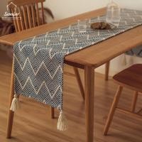 ราคา Sweejar ผ้าคาดโต๊ะ ผ้าคาดหน้าโต๊ะ ประดับพู่ ผ้าคาดประดับโต๊ะ ผ้าคาดโต๊ะยาวสําหรับตกแต่งโต๊ะอาหาร (6651783384)