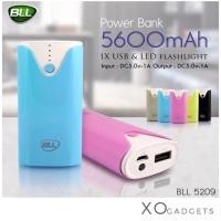 ราคา BLL Power bank 5600mah เพาเวอร์แบงค์ แบตสำรอง ที่ชาร์ทฉุกเฉิน POWERBANK มี มอก. (งานบริษัท รับประกัน1ปี) (991025911)