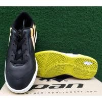 ราคา Pan(แพน)รองเท้าฟุตซอล PF-14S3 AY Pan รองเท้าฟุตซอลเด็ก สีดำ/เหลือง ไซส์ 37 (1624376908)