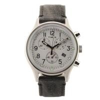 ราคา Timex TW2R68800 MK1 Steel Chronograph นาฬิกาข้อมือผู้ชาย สีดำ (2015220943)