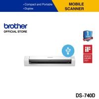 ราคา Brother DS-740D เครื่องสแกนเอกสารแบบพกพา (สแกนเอกสาร 2 หน้าอัตโนมัติ) (6415723954)