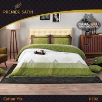 ราคา PREMIER SATIN ชุดผ้าปูที่นอน พิมพ์ลาย Graphic P202 สีเขียวขี้ม้า #ซาติน ชุดเครื่องนอน ผ้าปู ผ้าปูเตียง ผ้านวม ผ้าห่ม (3815720275)