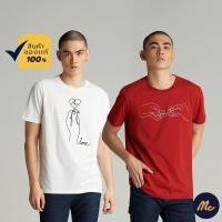 ราคา Mc JEANS เสื้อยืดผู้ชาย เสื้อแขนสั้น เสื้อยืด แม็ค แท้ Valentines Day มีให้เลือก 2 สี ผ้านุ่ม ระบายอากาศได้ดี MTTZ43 (9413258572)